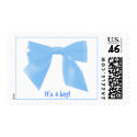 boy-bow-blue, - ribbon postage