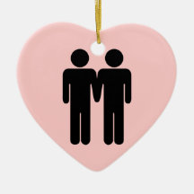 Boy + Boy Ornament
