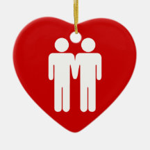 Boy + Boy Ornament