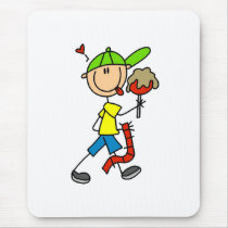 Boy Carnival Goer mousepads