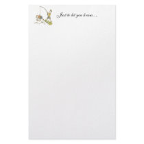 Boy Catching Girl Customized Stationery