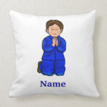 Boy Child Prayer Pillow   Customize It!