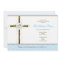 Boy Christening/Baptism Invitation invitation