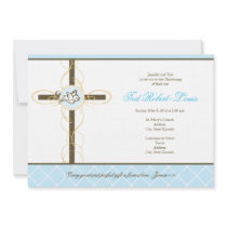 Boy Christening/Baptism Invitation