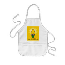Boy Christmas Light Custom Apron by pinkinkart Boy Christmas Light Custom Apron