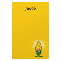 Boy Christmas Light Custom Stationery