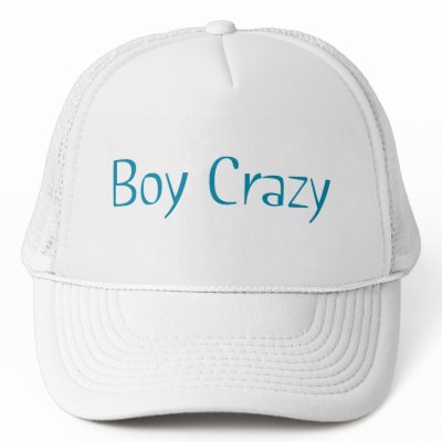 Boy Crazy Hat by teestyles