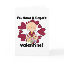 Boy Cupid Nana and Papa's Valentine Tshirts cards