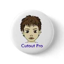 Boy, Cutout Pro buttons by bvssvni Boy, Cutout Pro buttons