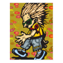 Boy Dancing postcards