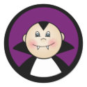 Boy Dracula stickers by halloweengifts Boy Dracula stickers