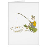 Boy Fishing Cards