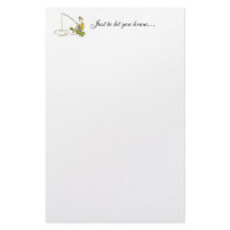 Boy Fishing Stationery