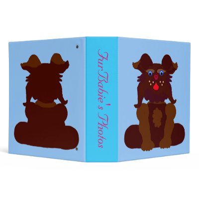 Boy FurBabies Photo Album Avery Binder by DollyElf