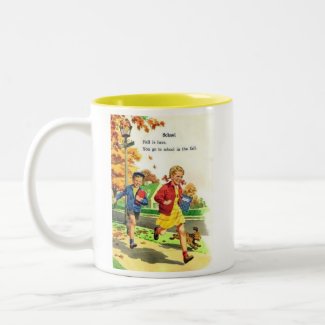 Boy & Girl Back to School mug
