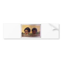 BOY  &  GIRL BUMPER STICKER