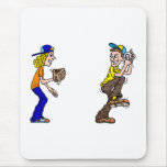 Boy & Girl Catch Mouse Pads