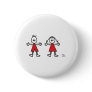 Boy & Girl in Red Button