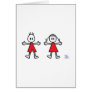 Boy & Girl in Red Cards