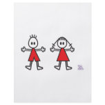 Boy & Girl in Red flyers