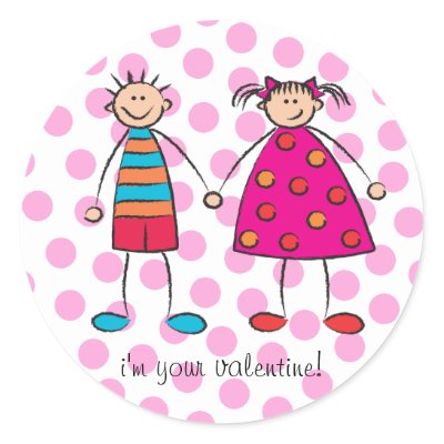 Boy + Girl = Love Cute Valentine Gift Sticker by fat_fa_tin