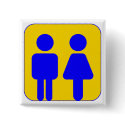 BOY GIRL ROAD SIGN SCHOOL buttons