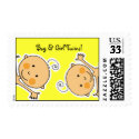 Boy & Girl Twins! postage