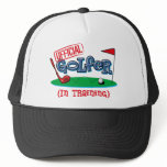 Boy Golfer In Training hats