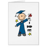 Boy Graduate Greeting Card