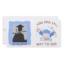 Boy Graduate Kindergarten / Preschool Photo Card photo cards by jamiecreates1 Boy Graduate Kindergarten / Preschool Photo Card photo cards