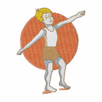 Boy Gymnast embroidered shirts