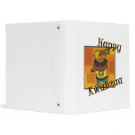 Boy Happy Kwanzaa Vinyl Binder