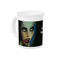 'Boy Hungry' (Zombie) Porcelain Pitcher