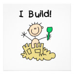 Boy I Build Personalized Announcement