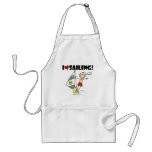 Boy I Love Sailing Aprons