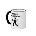 Boy I Play Baseball mugs
