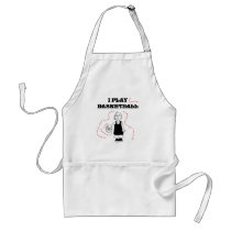 Boy I Play Basketball aprons