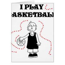 Boy I Play Basketball cards