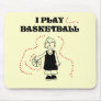 Boy I Play Basketball Tshirts and Gifts Mousepads