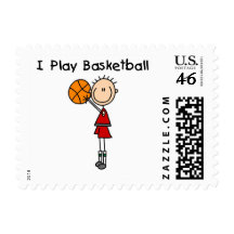 Boy I Play Basketball Tshirts and Gifts Stamp