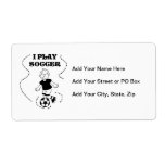 Boy I Play Soccer T-shirts and Gifts Shipping Labels