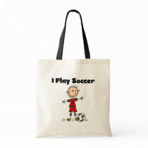 Boy I Play Soccer Tshirts and Gifts Tote Bag
