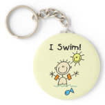 Boy I Swim T-shirts and Gifts Key Chains