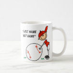 Boy I'm Six Baseball Customizable Mug