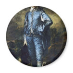 Boy In Blue (Portrait Of Jonathan Buttall) By Gain Refrigerator Magnet