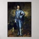 Boy In Blue (Portrait Of Jonathan Buttall) By Gain Poster
