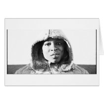 BOY IN HOOD CARD