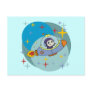 Boy in Space Ship Tshirts and Gifts Postcards