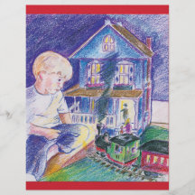 Boy in Toy World Personalized Flyer