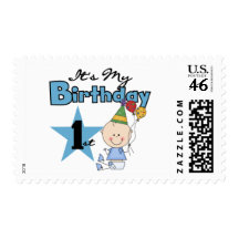 Boy It's My Birthday Tshirts and Gifts Postage